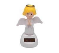 Penlimly Solar Powered Dancing Toys Angel, Solar Dancing Angel Shaking Head Car Ornaments, Cute Solar Bobble Head Figures for Home O-ffice Table Desk Car Dashboard Decoration, for Driver Kids Adults