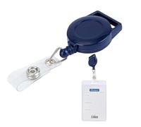 Penlimly Work Badge Clip Retractable - ID Name Badge Reel Clip for Nurse | Elastic Name Holder, Portable Supplies for Workers, Students, Security Staff, Teachers