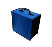 Penlonda CD/DVD Case Holder Organizer Wallet Sleeves Booklet Binder,Storage 400 Capacity Disc(Blue)