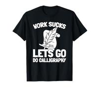 Penmanship Art - Handwriting Calligraphy T-Shirt