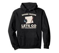Penmanship Handwriting - Art Calligraphy Pullover Hoodie