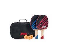 Penn 2-Player Table Tennis Paddle Set - Includes Two 3.0 Paddles, Three 3-Star ping Pong Balls, and Storage Pouch