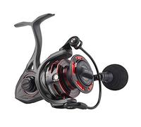 Penn 2020 Clash II, Size 3000 HS, Saltwater Spinning Fishing Reel, Front Drag, Ambidextrous, CLAII3000HS, 1522159, Grey/Black