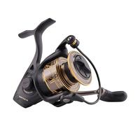 PENN Battle III Spinning, Fishing Reel, Spinning Reels, Sea - Inshore Fishing, Rugged, Saltwater Spin Reel for Lure and Bait Fishing - Bass, Pollack, Cod, Mackerel, Wrasse, Unisex, Black Gold, 3000