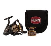 PENN Battle Spinning Fishing Reel Kit with Spare Spool and Reel Cover