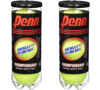 Penn Championship - Extra Duty Felt Pressurized Tennis Balls - 2 Cans 6 Balls
