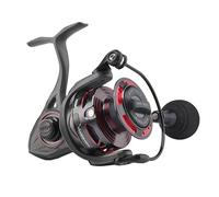 PENN Clash II Spinning Fishing Reel, Grey/Black
