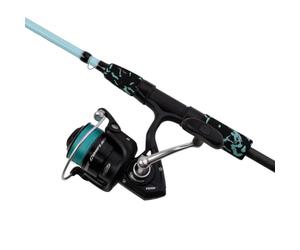 PENN Conflict LE Inshore Fishing Rod & Reel Combo | Multiple Sizes | Beginner Friendly | Pre-Spooled 4-Carrier Braid | Fast Lure Control | Saltwater K-Guides | Comfortable Blue Camo EVA Grips