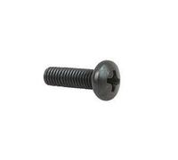 Penn Elcom 100 X M6 Pozi Drive Pan Head Screw Black 20mm/13/16" S1160K
