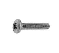 Penn Elcom 100 X M6 Pozi Drive Pan Head Screws 30mm/1.18" S1120