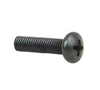 Penn Elcom 100 X M6 Pozi Drive Pan Head Screws Black 30mm/1.18" S1120K
