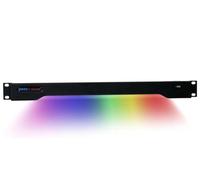 Penn Elcom 1U LED Multicolor + White Rack Mount Light for Studio, DJ RADM-23CW
