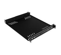 Penn Elcom 1U Sliding Rack Shelf with Universal Fixing Slots R1290/1U