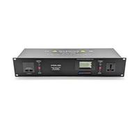 Penn Elcom 2U 20 Amp Rack Mount PDU with Power Monitoring and Overload Protection