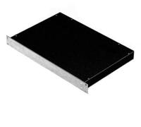 Penn Elcom 2U Black Rack Box with Black Aluminium Front Panel for Servers R2110/2UK - 300mm Deep