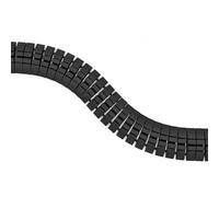 Penn Elcom Cross Flex Snake Black,1M