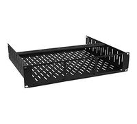 Penn Elcom Custom Media Rack Shelves Compatible with 3 x Sonos Connect
