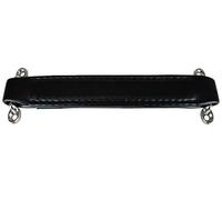 Penn Elcom H1008 218mm Black Leather Look Handle with Black Stitching