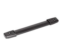 Penn-Elcom H1014K Extra Wide Strap Handle Black End Caps