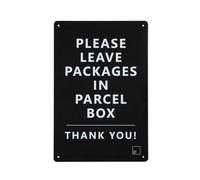 Penn Elcom Parcel Box Delivery Placard Pbxwpb