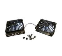 Penn Elcom Quiet Dual Fan Kit for Rack Servers and Wall Mount Racks FT02-Q