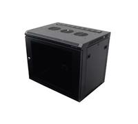 Penn Elcom R6409-M6 rack cabinet 9U Wall mounted rack Black