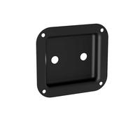 Penn Elcom Small Black Dish for 2 x 1/4" Jack Connectors D0938K
