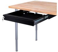 Penn-Elcom Under Desk Laptop Drawer, Lockable, for 450mm/17 Inch Laptops - Premium Sliding Security Drawers