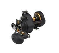 Penn Fathom II 15 Star Drag Reel, Black/Black One Size