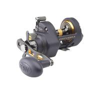 Penn Fathom II 15 Star Drag Reel, Black/Black One Size