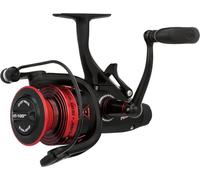 PENN Fierce IV Live Liner, Fishing Reel, Spinning Reels, Sea - Inshore Fishing, Versatile Sea Fishing For Boat, Kayak, Shore, Jigging, Surf, and All-Round Use, Unisex, Black/Red, 4000