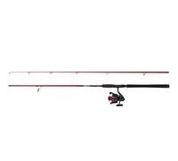 PENN Fierce IV Spin Combo, Fishing Rod and Reel Combo,Sea Fishing Lure Set-Up, Inshore or Offshore, Perfect For Saltwater Predators, Sea Bass, Cod, Pollack, Wrasse, Red / Black, 2.13m | 10-30g