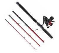 Penn Fierce Iv Travel Boat Bottom Shipping Combo Black 2.14 m / 30-50 Lbs