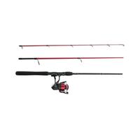 PENN Fierce V Spinning Reel and Travel Fishing Rod Combo, 3000 Size Reel, 7', 3pc, Medium Light Power, EVA Handle