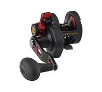 PENN Fishing Fathom Lever Drag Conventional Fishing Reel, Black Gold, 10XN (FTH10XNLD)