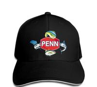 Penn Four Reels of Fish Fishinger Logo Baseball Cap - Adjustable Polyester Golf Hat, Breathable All-Season Cap for Men & Women