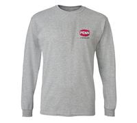 PENN Men's Logo Long Sleeve T-Shirt, Heather Grey, Medium