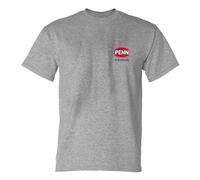 PENN Men's Logo Short Sleeve T-Shirt, Heather Grey, Medium