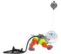 Penn Plax Action-Air Aerating Action Ornament -Diving Sea Dog - Dives Up And Down With A Steady Stream of Bubbles - Colors May Vary
