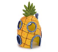 Penn-Plax Aquarium Decoration, Resin, Multicolor, Spongebob’s Pineapple House
