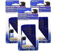 Penn-Plax Cascade 300 Filter with Internal Replacement Cartridge, 6 Total Cartridges (3 Packs with 2 cartridges per pack)
