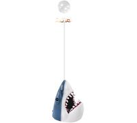 PENN-PLAX Jaws Officially Licensed Aquarium Decoration - Floating Swimmer Shark Attack - Safe for Freshwater and Saltwater Fish Tanks - Large