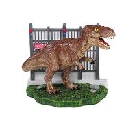 Penn-Plax Jurassic Park Officially Licensed Aquarium Decoration - T-Rex Escaping from Paddock - Safe for Freshwater and Saltwater Fish Tanks - Small