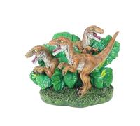 Penn-Plax Jurassic Velociraptor Aquarium Ornament, Small