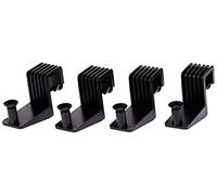 Penn-Plax Reptology Turtle Topper Extender Clips (4 Pieces) - Safely Mounts to Tanks up to 19.5” Wide