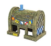 Penn-Plax Spongebob Squarepants Officially Licensed Aquarium Ornament - The Krusty Krab - Large