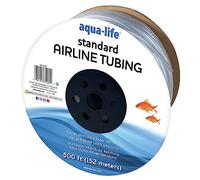 Penn-Plax Standard Airline Tubing for Aquariums - Clear and Flexible - Resists Kinking - Safe for Freshwater and Saltwater Fish Tanks - 500 Feet
