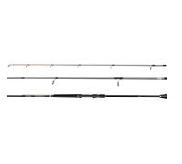 Penn Regiment IV Bass Spinning Rod, Saltwater Angler Fishing Sea Fish Cod, Sea Eel, Bass, Pollock, Mackerel, Shark, Strong Leightweight & Versatile, Silver, 2.74m Fast Ambidextrous Rod