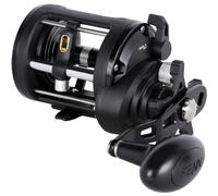 PENN Rival™ II Level Wind Reel | Saltwater All-Round Fishing Reel | Graphite Frame & Sideplates | HT-100 Carbon Drag | Line Capacity Rings | 5.1:1 Gear Ratio | 2000 | Left Hand
