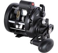PENN Rival™ II Level Wind Reel | Saltwater All-Round Fishing Reel | Graphite Frame & Sideplates | HT-100 Carbon Drag | Line Capacity Rings | 3.9:1 Gear Ratio | 3000 | Left Hand